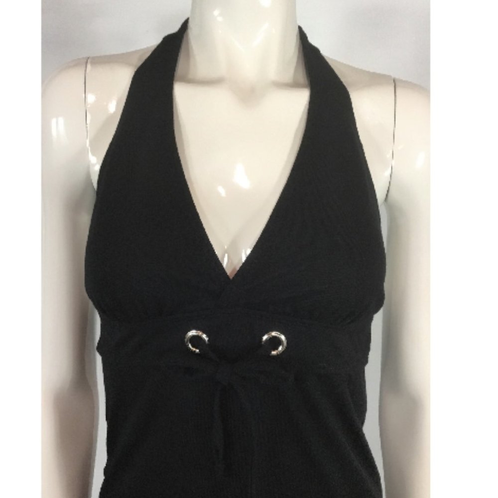 Aqua Funky Halter Dress